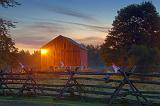 Red Barn At Sunrise_22583-7